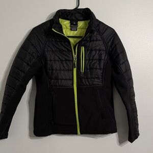 Black and Green Kids Jacket